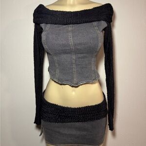 FASHION NOVA Off-Shoulder Two Pieces Set